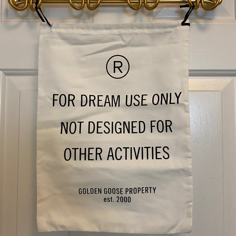 NEW Golden Goose shoe bag